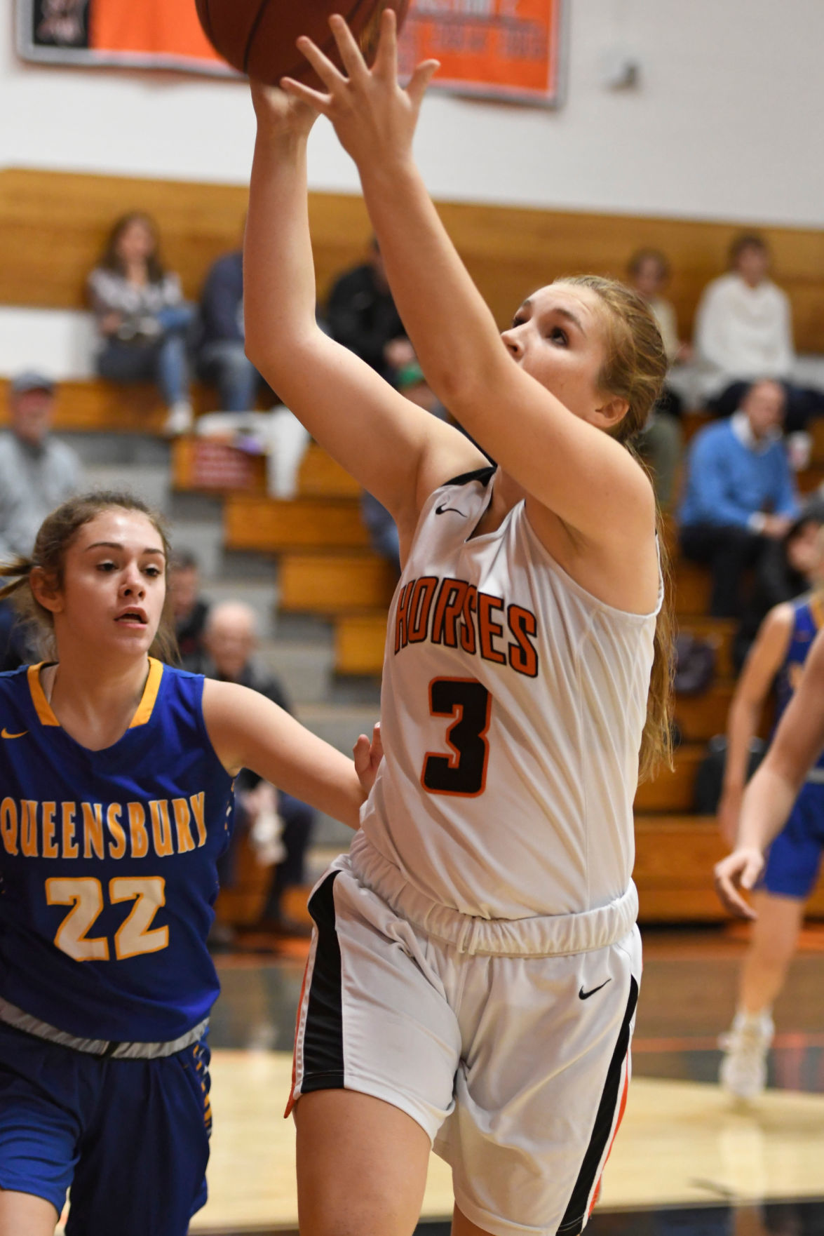 Girls Basketball: Queensbury at Schuylerville